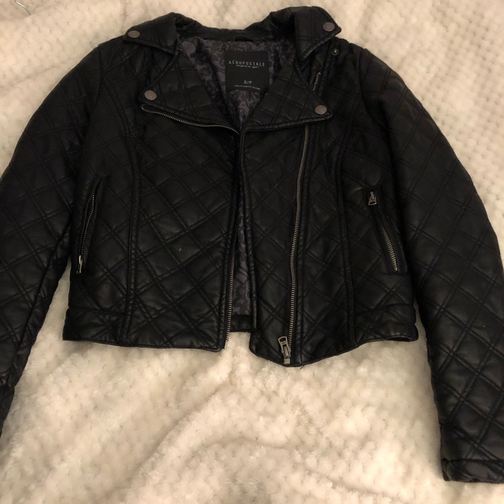Leather jacket